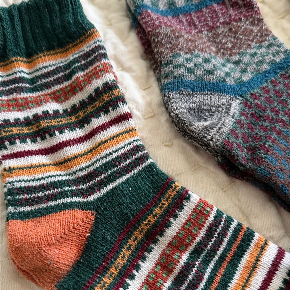 Colorful Women's Patterned Socks Set - Picture 5 of 6
